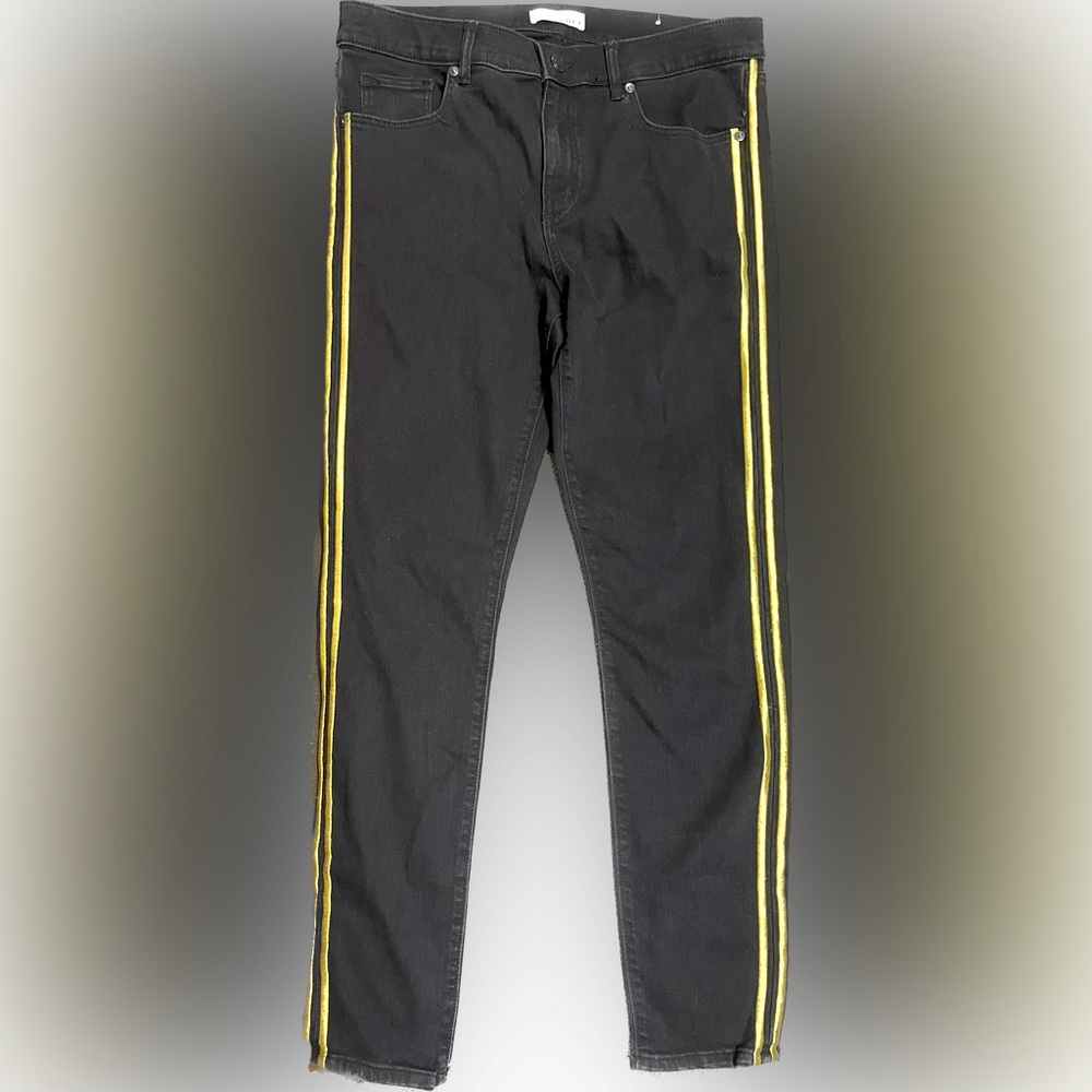 🌼3 for $17🌼 Loft Black Jeans with Gold Accent